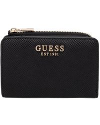 Guess - Danielle Logo-Lettering Bi-Fold Wallet - Lyst