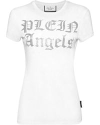 Philipp Plein - Snakeskin-Print T-Shirt - Lyst