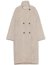 Bimba Y Lola - Fur Midi Coat - Lyst