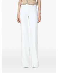 Costarellos - Maree Pressed-Crease Flared Trousers - Lyst
