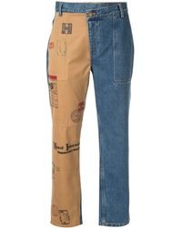 Monse Zweifarbige Jeans - Blau