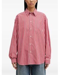 Sporty & Rich - Striped Pocket Shirt - Lyst