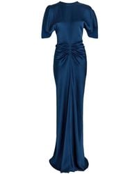 Victoria Beckham - Isabella Gathered Maxi Dress - Lyst