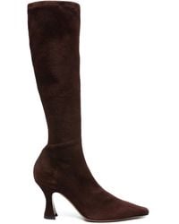 Neous - 80Mm Knee-High Suede Boots - Lyst