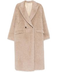Tagliatore - Linden Double-Breasted Pocket Long Coat - Lyst
