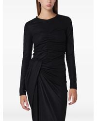 Isabel Marant - Delesa Gathered Wool Jersey Top - Lyst