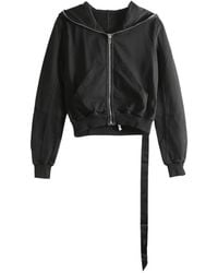 Rick Owens - Sudadera Con Capucha Y Cremallera - Lyst