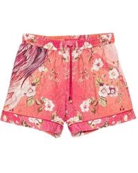 F.R.S For Restless Sleepers - Fil Coupé Swan Shorts - Lyst