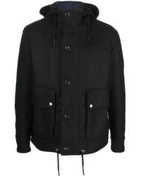 PT Torino - Kapuzenjacke Mit Knöpfen - Lyst