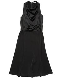 Acne Studios - Cowl-Neck Sleeveless Dress - Lyst