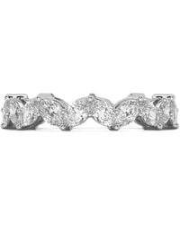SOLO for Diamonds - Bague Sertie De Diamants Taille Marquise - Lyst