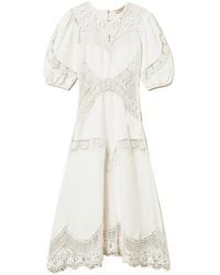 Twinset - Lace-Detail Dress - Lyst