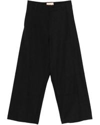 Plan C - Gerade Hose mit Einsätzen - Lyst