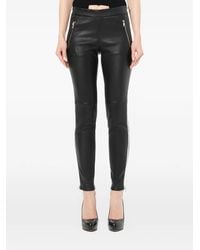 McQueen - Zip-Detail Leggings - Lyst