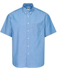 vowels - Button-Down Short-Sleeve Shirt - Lyst