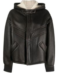 Giorgio Brato - Shearling-lining Leather Jacket - Lyst