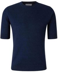 Lardini - Ribbed-Knit T-Shirt - Lyst