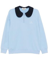 ShuShu/Tong - Sweatshirt Mit Rundem Kragen - Lyst