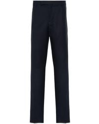 Lardini - Wool Interwoven Tailored Trousers - Lyst