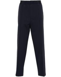Emporio Armani - Pantalones de vestir con costuras en relieve - Lyst
