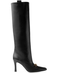 Versace - Bottines Marisa 90 Mm En Cuir - Lyst