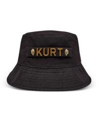 Kurt Geiger - Logo-Plaque Bucket Hat - Lyst