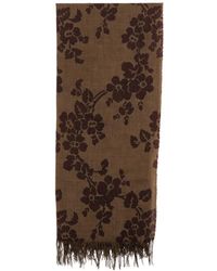 Uma Wang - Schal Mit Blumenprint - Lyst