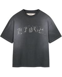 ROUGH - Oversized-T-Shirt Mit Grafischem Print - Lyst
