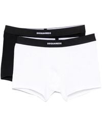 DSquared² - Logo-Waistband Trunks (Set Of Two) - Lyst