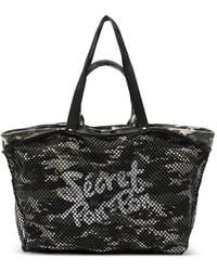 Secret Pon-pon - Large City Camouflage-Pattern Tote Bag - Lyst
