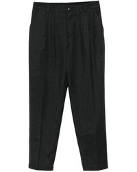 Canali - Pleated-Detail Trousers - Lyst