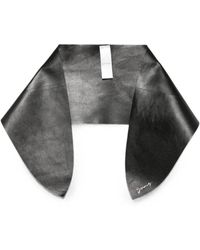 Givenchy - Logo-Print Leather Scarf - Lyst