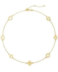Tory Burch - Mini Forget Me Not Necklace - Lyst