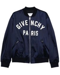Givenchy - Logo Bomber Jacket - Lyst
