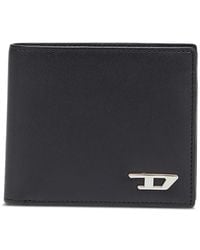 DIESEL - Logo-Plaque Bi-Fold Wallet - Lyst