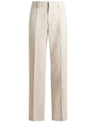 Etro - Wide-Leg-Hose Mit Bundfalten - Lyst