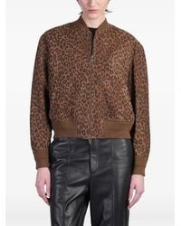 Salvatore Santoro - Jacke mit Animal-Print - Lyst