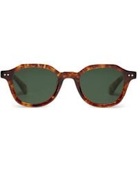 PETER AND MAY - S81 Sky Sun Geometric-Frame Sunglasses - Lyst