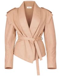 ViCOLO - Veste Ceinturée À Épaulettes - Lyst