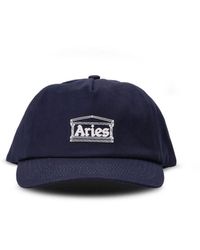 Aries - Logo-embroidered Baseball Cap - Lyst
