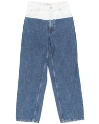 Marni - Gradient Wide Leg Jeans - Lyst