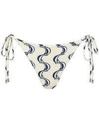 FARM Rio - Graphic-Print Tie-Side Bikini Bottoms - Lyst