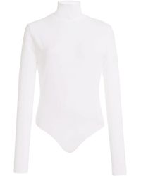 Another Tomorrow - Body Con Cuello Vuelto - Lyst