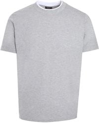 Peserico - T-Shirt À Logo Imprimé - Lyst