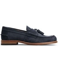 Tod's - Tassel-Detail Suede Loafers - Lyst