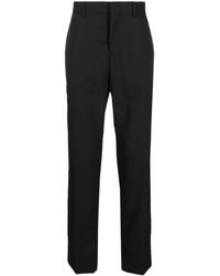 Moschino - Plaid-pattern Virgin-wool Tailored Trousers - Lyst