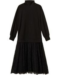 Twinset - Fleece Midi Dress - Lyst