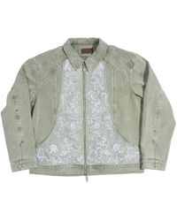 BIRTH OF ROYAL CHILD - Beaded-Embroidery Workwear Jacket - Lyst