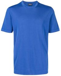 Drumohr - Crew-neck Short-sleeve T-shirt - Lyst