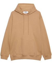 MSGM - Sudadera con capucha y logo - Lyst